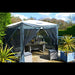 Event Garden Gazebo 3.6m x 3m Outdoor Marquee Party Tent Shelter Pavilion Maypole - UK Camping And Leisure