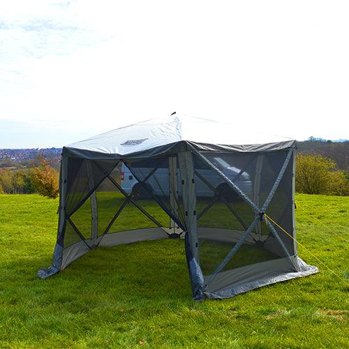 Event Garden Gazebo 3.6m x 3m Outdoor Marquee Party Tent Shelter Pavilion Maypole - UK Camping And Leisure