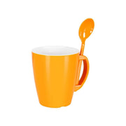 Gimex Colour Line Mug With Spoon Rainbow 390ml 4 Pieces Gimex - UK Camping And Leisure