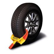 Maypole Security Universal Motorcycle Car Caravan Claw Jaw Wheel Clamp