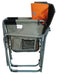 Liberty Orange Directors Chair with Side Table Camping Caravan Liberty - UK Camping And Leisure