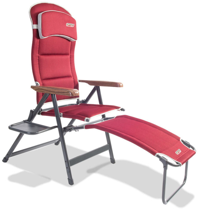 Quest Bordeaux Pro Easy Camping Caravan Chair with Side Table Quest - UK Camping And Leisure