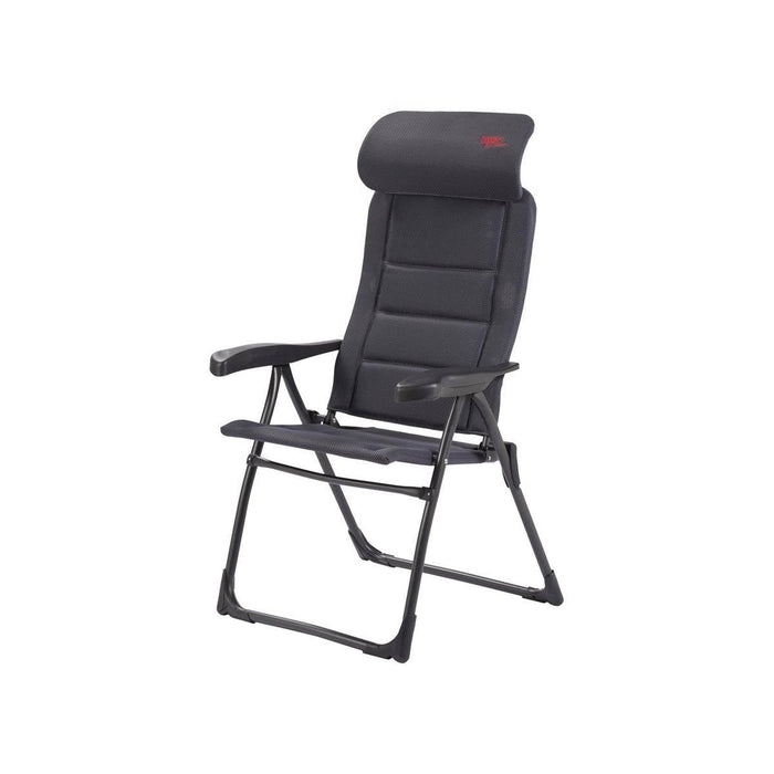 Crespo Chair AP/215 Air Deluxe Compact Grey Crespo - UK Camping And Leisure