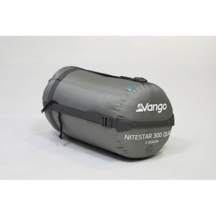 Vango Nitestar Alpha 300 Quad Sleeping Bag Square 3 Season Camping Vango - UK Camping And Leisure