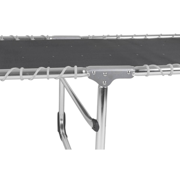 Crespo Lounger XL AL/364 Dark Grey Crespo - UK Camping And Leisure