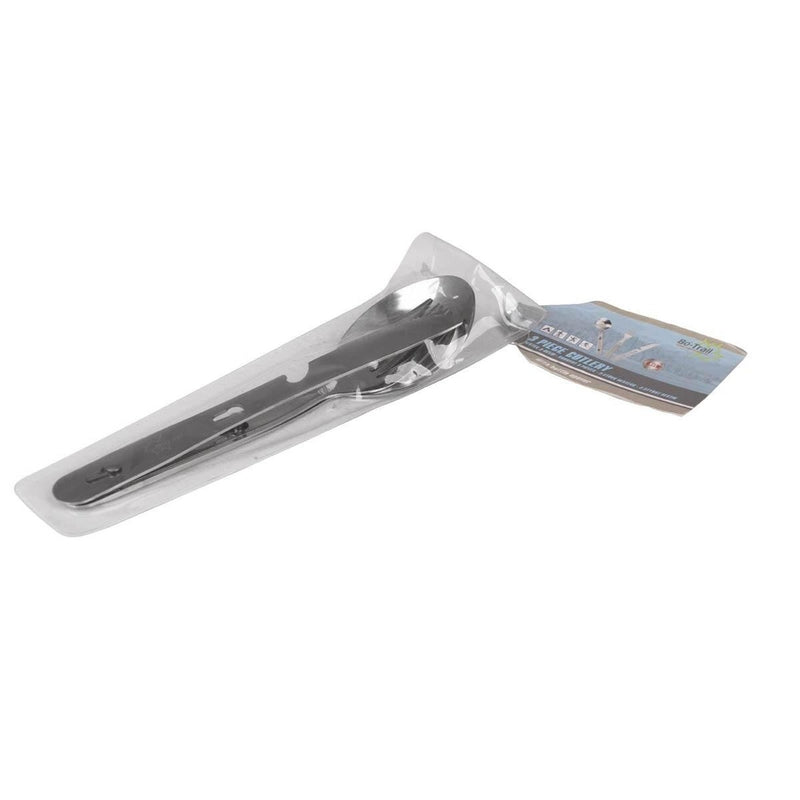 Bo-Camp Cutlery Set Case 3 Pieces 1 Person Bo-Camp - UK Camping And Leisure