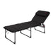 Crespo Lounger AP/363 Air Deluxe Black Crespo - UK Camping And Leisure