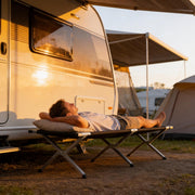 Leisurewize Aluminium Camping Bed Foldable Raised Camp Bed -120kg - View 2