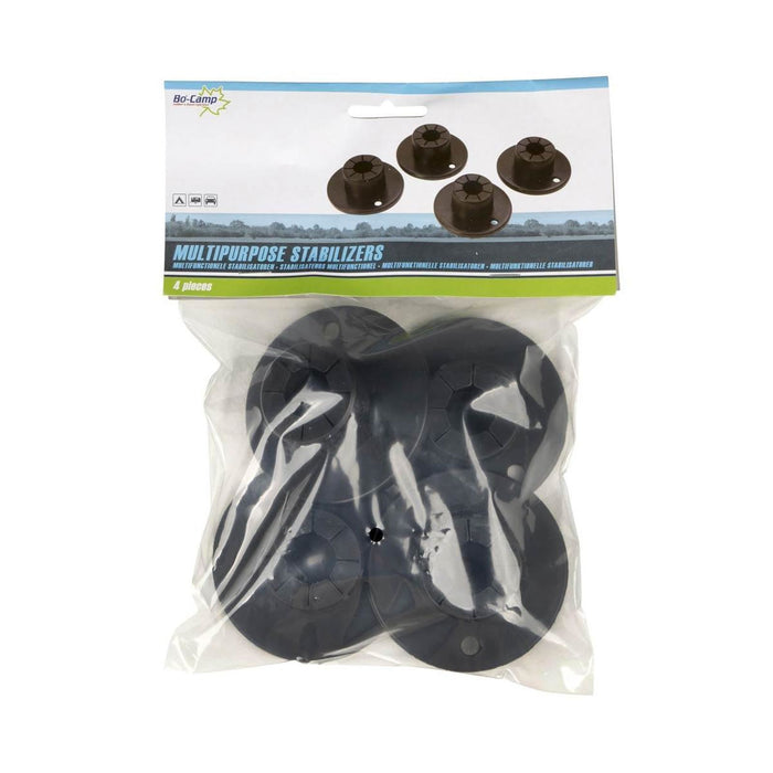 Bo-Camp Foot for Stools/Step-Ups/Poles/Tables 4 Pieces Bo-Camp - UK Camping And Leisure