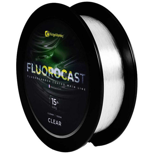 RidgeMonkey FluoroCast Fluoro Coated Mainline 0.37mm/18lb RidgeMonkey - UK Camping And Leisure