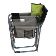 Liberty Lime Directors Chair with Side Table Camping Caravan Liberty - UK Camping And Leisure