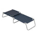 Bo-Camp Sun Lounger 5 Positions Blue Bo-Camp - UK Camping And Leisure