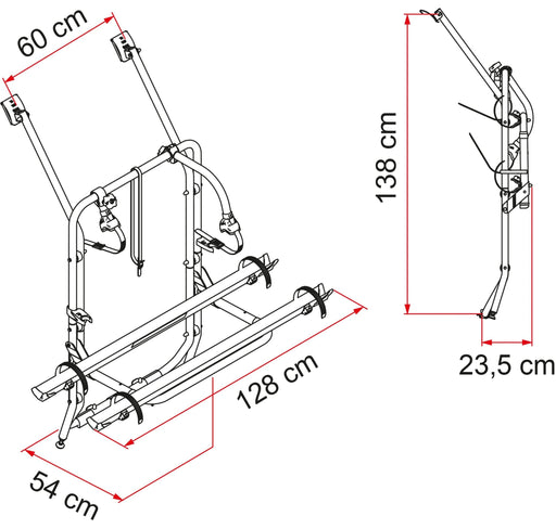 Fiamma Carry-Bike Vwt4 02094-18A Fiamma - UK Camping And Leisure