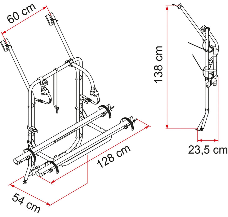 Fiamma Carry-Bike Vwt4 02094-18A Fiamma - UK Camping And Leisure