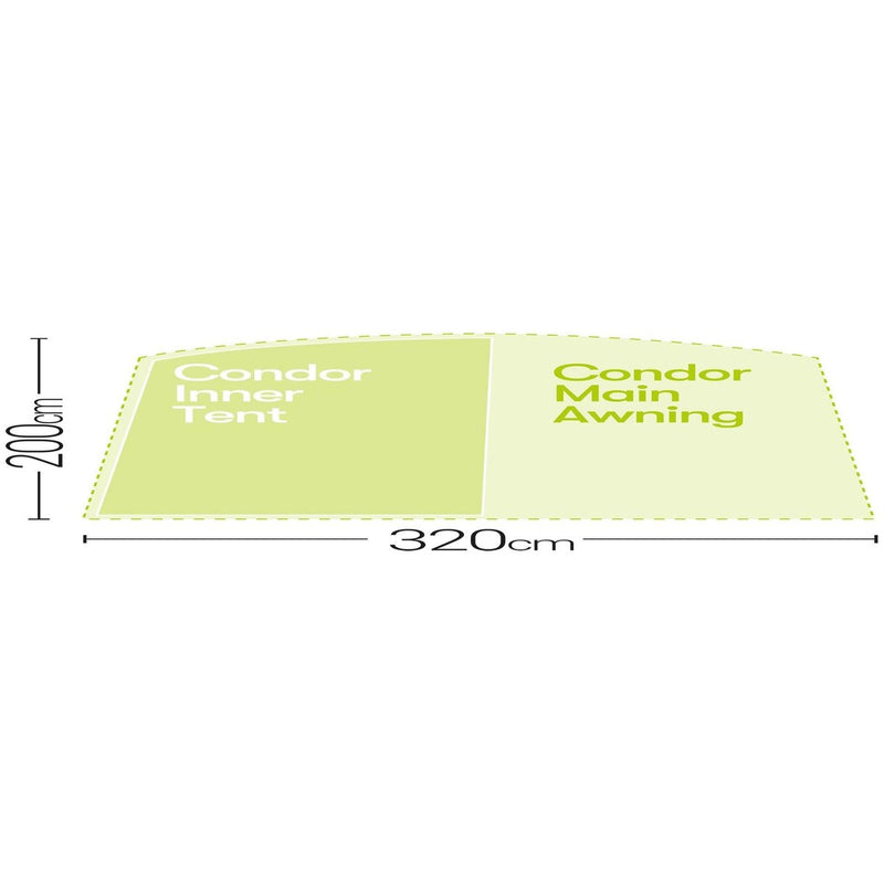 Quest Condor Air 320 Inner Tent A3518IT Quest - UK Camping And Leisure