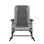 Leisurewize Foldable Rocking Chair Padded Outdoor Rocker with Armrests LW728 - Image 2 of 6 | UK Camping and Leisure