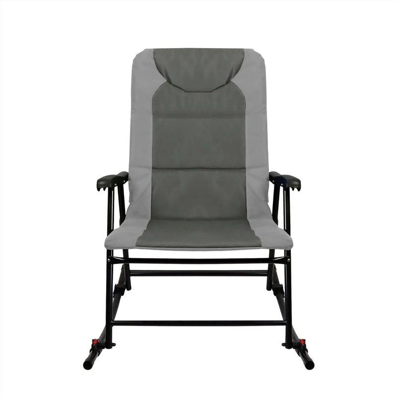 Leisurewize Foldable Rocking Chair Padded Outdoor Rocker with Armrests LW728 - Image 2 of 6 | UK Camping and Leisure
