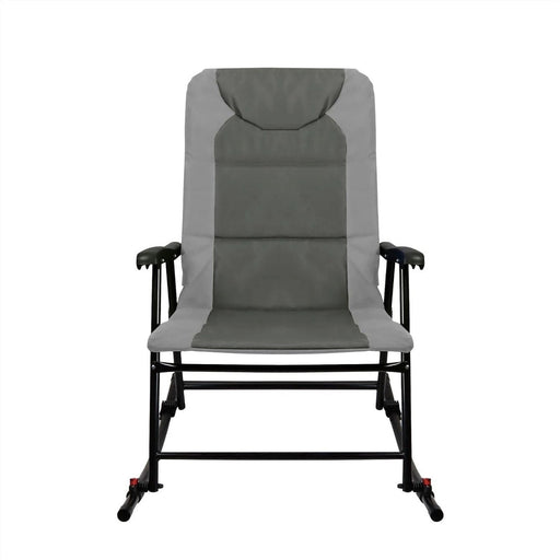 Leisurewize Foldable Rocking Chair Padded Outdoor Rocker with Armrests LW728 - Image 2 of 6 | UK Camping and Leisure