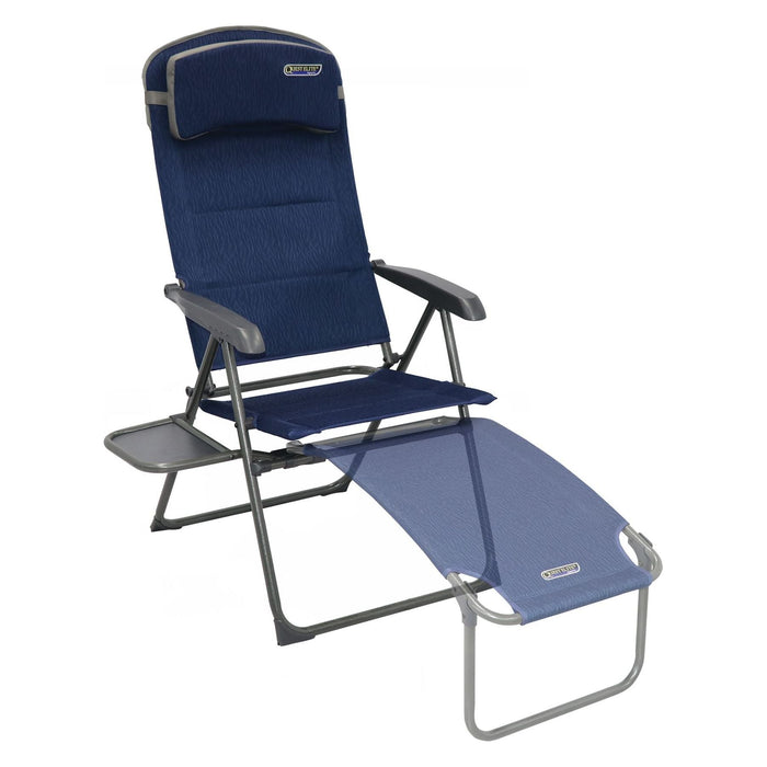 Ragley Pro Recline chair with side table F1301 Quest - UK Camping And Leisure