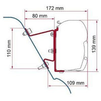 Fiamma F45 Adapter Mercedes Westfalia & Vw Crafter 98655-591