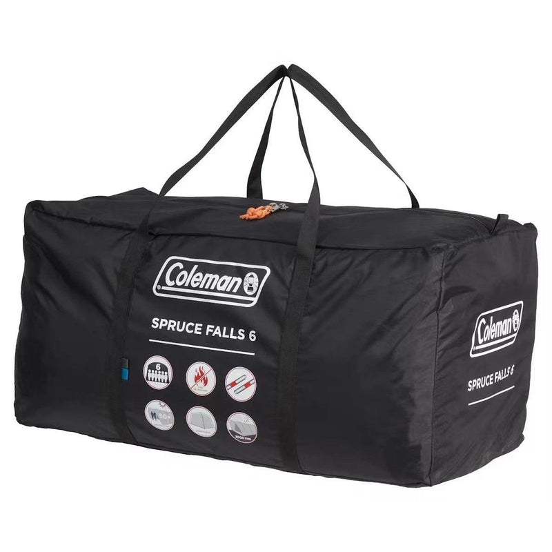 Coleman Spruce Falls 6-Person Tent Spacious Vis-à-Vis Family Camping - Image 7 of 12 | UK Camping and Leisure