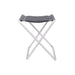 Crespo Stool/Footrest AL/302 Deluxe Dark Grey Crespo - UK Camping And Leisure