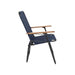 Bo-Camp Industrial Collection Chair Bushwick M Blue Bo-Camp - UK Camping And Leisure