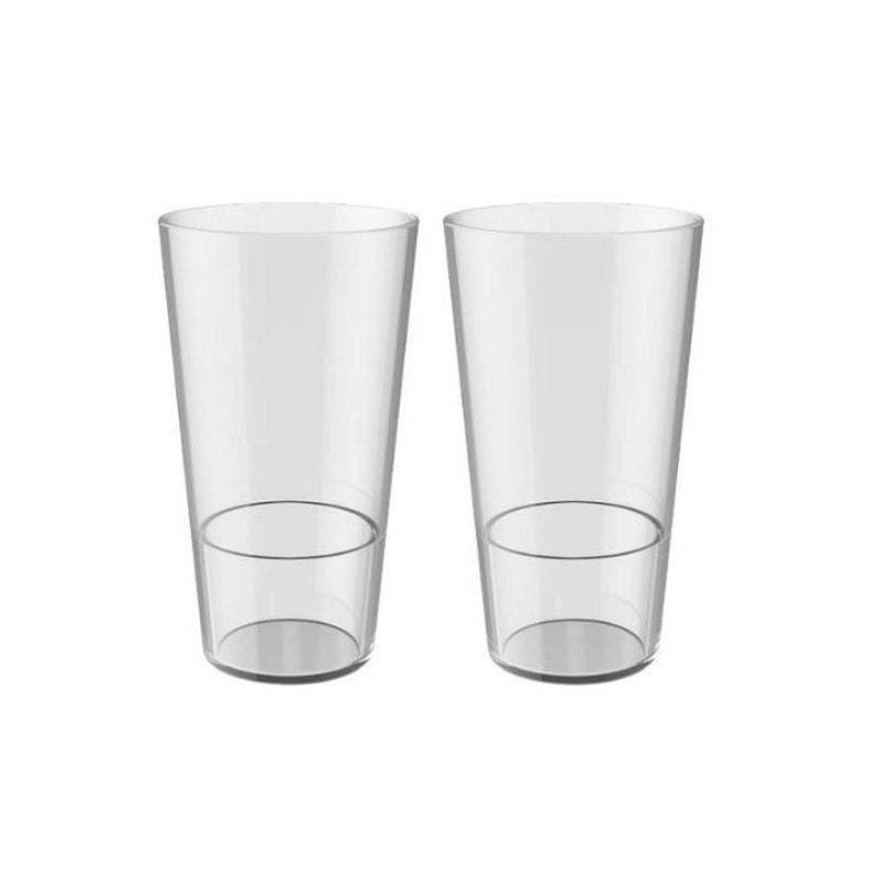 Travellife Lua Beer Glass (2) | UK Camping and Leisure