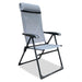 Quest Hygrove Recline  Recline grey F2090 Quest - UK Camping And Leisure