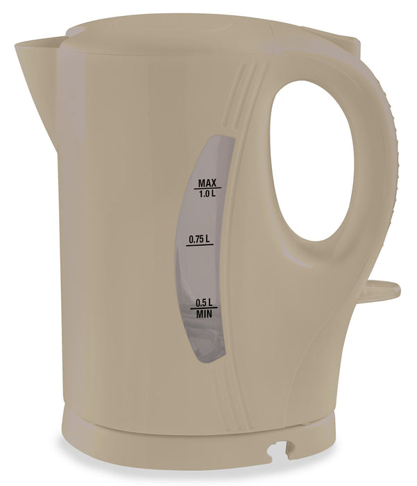 Quest Scotsman 1L Caravan Motorhome Low Wattage Kettle - Cream Quest - UK Camping And Leisure