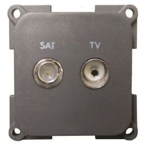 CBE Tv & Satellite Socket Grey X270412B CBE - UK Camping And Leisure