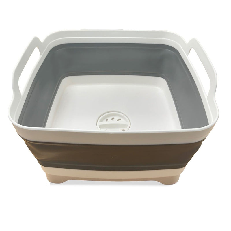 Quest Collapsible basin with water outlet (8L) Quest - UK Camping And Leisure