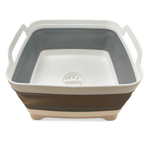 Quest Collapsible basin with water outlet (8L) Quest - UK Camping And Leisure