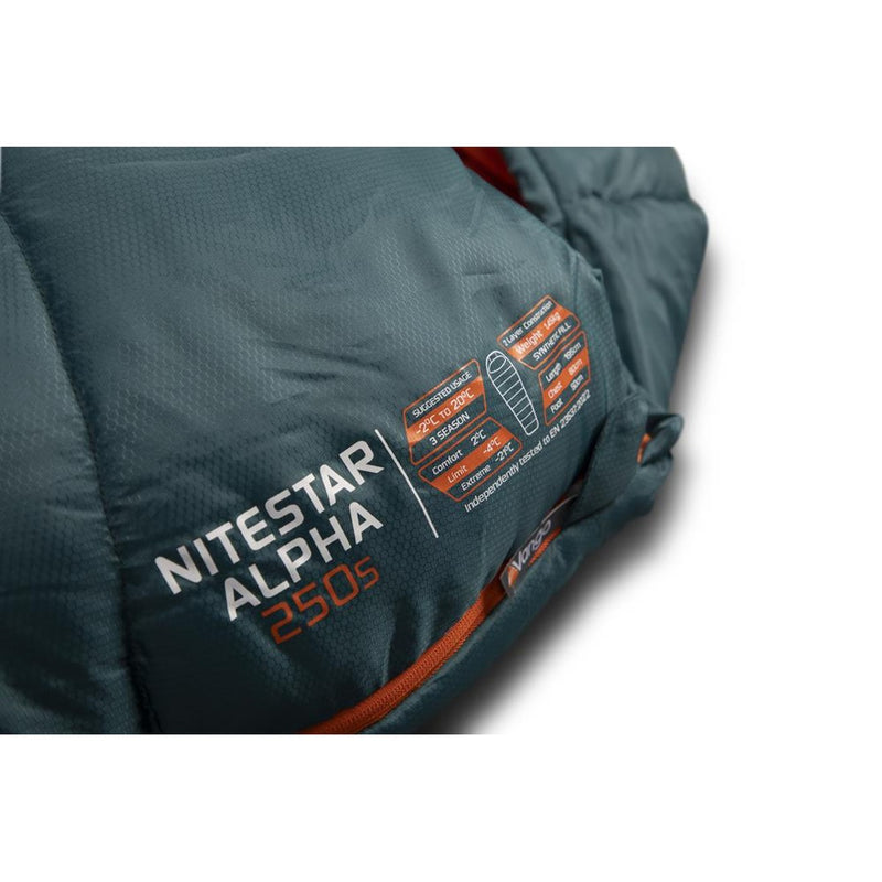 Vango Nitestar Alpha 250S Gale Single Sleeping Bag - View 3