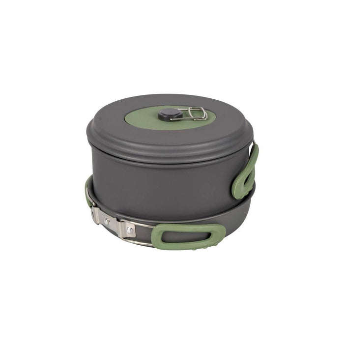 Bo-Camp Cookware Set Explorer 4 Pieces Hard Anodized Aluminium Bo-Camp - UK Camping And Leisure