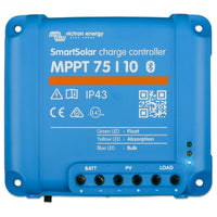 Victron 75/10 SmartSolar MPPT Charge Controller/Regulator (10A) - Compact and Ef