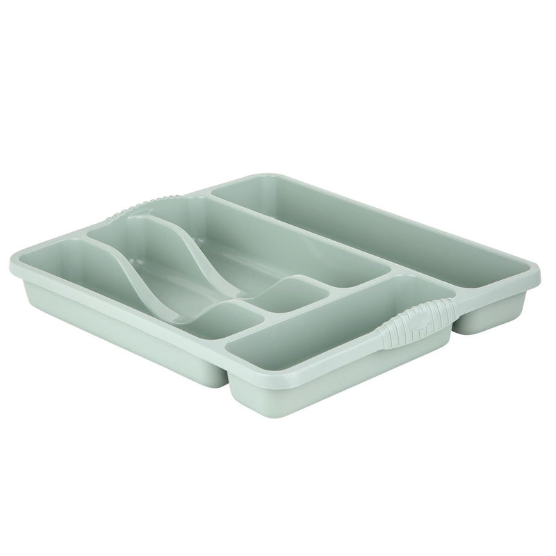 Casa Cutlery Tray 33X30 Silver Sage 16908 UK Camping And Leisure - UK Camping And Leisure