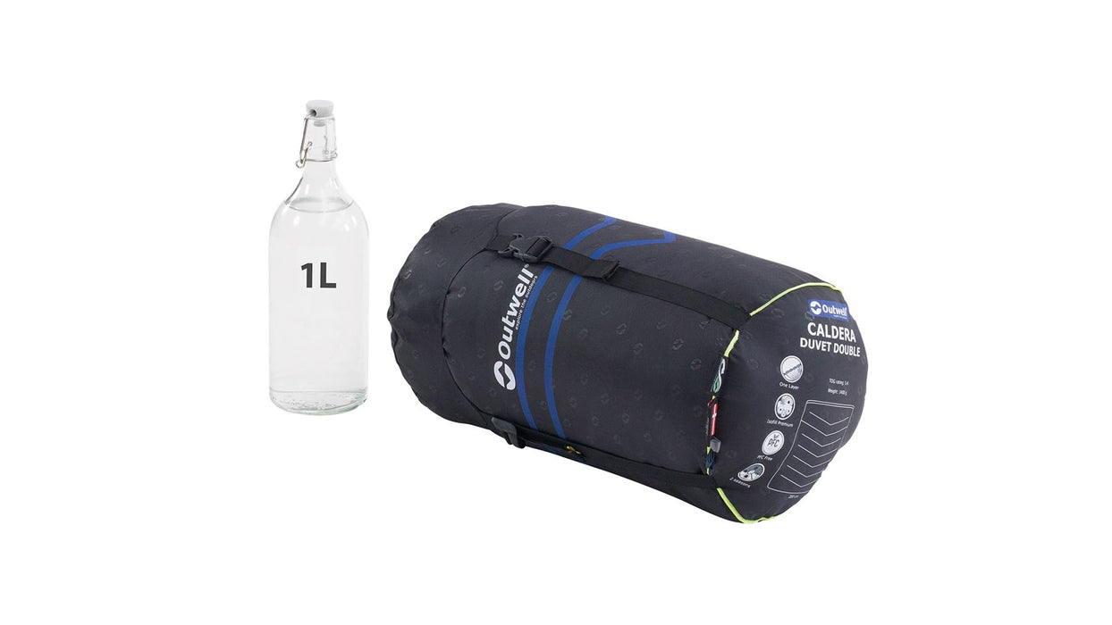 Outwell Caldera Duvet Double Night Blue Double Duvet Outwell - UK Camping And Leisure