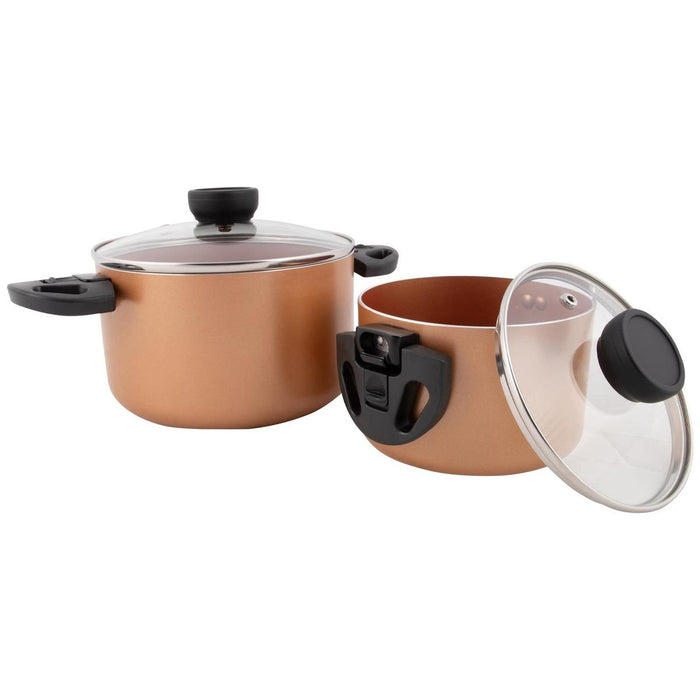 Bo-Camp Industrial Collection Cookware Set Slauson Compact 2 Bo-Camp - UK Camping And Leisure