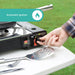 Leisureiwze Gourmet2 Double burner portable gas Cooking stove Leisurewize - UK Camping And Leisure