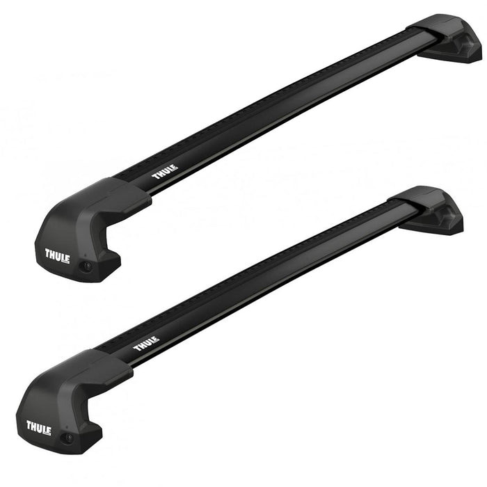 Thule WingBar Edge Roof Bars Black fits Mitsubishi Triton 2024- 4 doors with Fixed Points Thule - UK Camping And Leisure