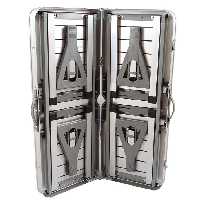 Gloucester deluxe folding picnic set 2719KC Quest - UK Camping And Leisure