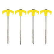Leisurewize 20 Pcs Heavy Duty Pile Driver Tent Rock Pegs Set 7x200mm Leisurewize - UK Camping And Leisure