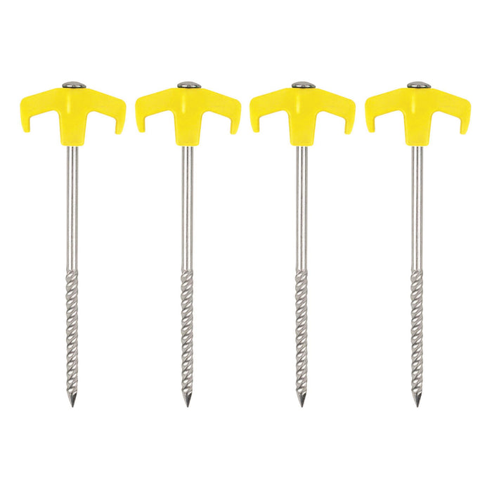 Leisurewize 20 Pcs Heavy Duty Pile Driver Tent Rock Pegs Set 7x200mm Leisurewize - UK Camping And Leisure