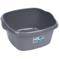 Casa 32Cm Square Bowl Silver 11280