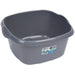 Casa 32Cm Square Bowl Silver 11280 Casa - UK Camping And Leisure