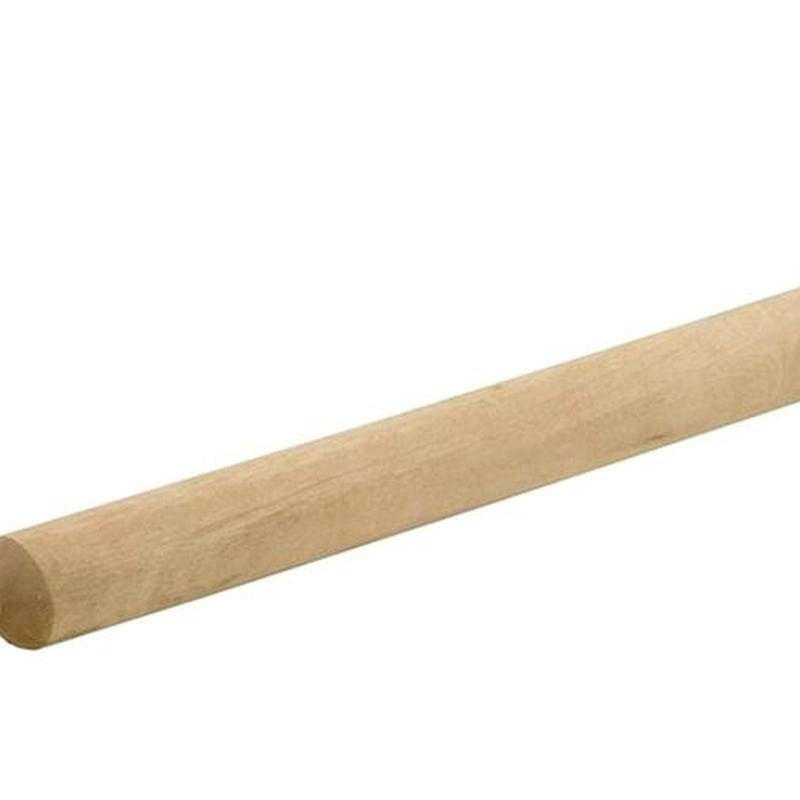 AG Broom Handle Wooden: Sturdy and Durable Wooden Handle for Brooms and Brushes