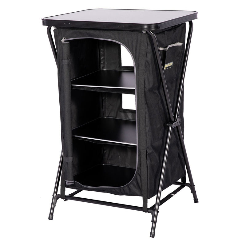 Quest Chistlehurst Camping Cupboard (black) Quest - UK Camping And Leisure