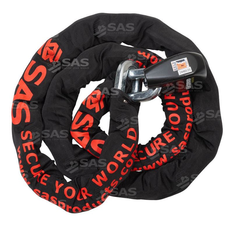 SAS Security Products SAS SAS Heavy Duty 2000x14mm Square Shackle Chain & Monster Padlock - Image 5 of 5 | UK Camping and Leisure