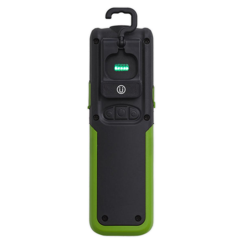 Sealey Rechargeable Inspection Lamp Green 5W COB+3W LED+Power Bank LED318G Sealey - UK Camping And Leisure